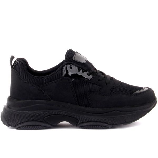 

dark step-черного цвета для женщин «s sneaker, Black