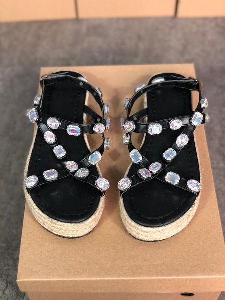 

slides sandals women flashtrek slipper summer beach flip flops sandals with crystals women mixed color casual slides shoes flat 35-43, Black