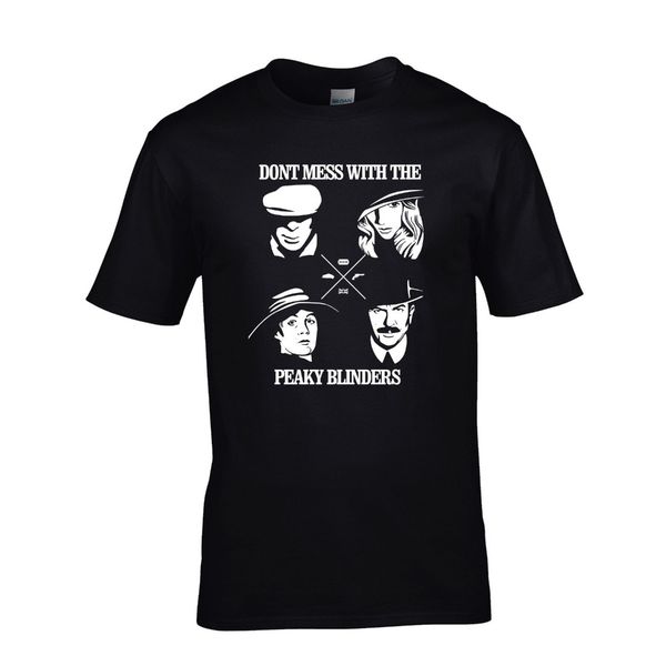 

2019 новая мода brand new одежда остроконечный шоры mens t-shirt - не шутите с остроконечный шоры шелби t shirt