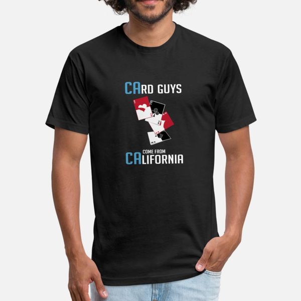 

card california poker boy gambler or card player g t shirt men gift short sleeve plus size 3xl kawaii gift comical spring kawaii
