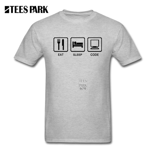 

music dj dimitri vegas costume man t-shirt eat sleep code repeat teenage crewneck short sleeve t shirts new color men t shirt