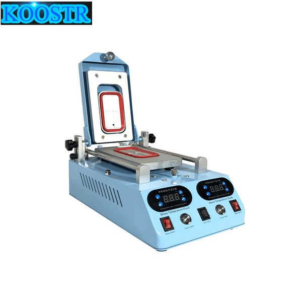 

100% original tbk tbk-268 automatic lcd bezel heating separator machine for flat curved screen 3 in 1 touch screen separator