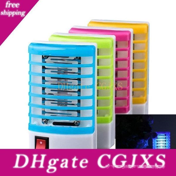 

led electric mosquito killer night lamp light fly bug insect trap zapper killer us eu plug household anti mosquito lights hot