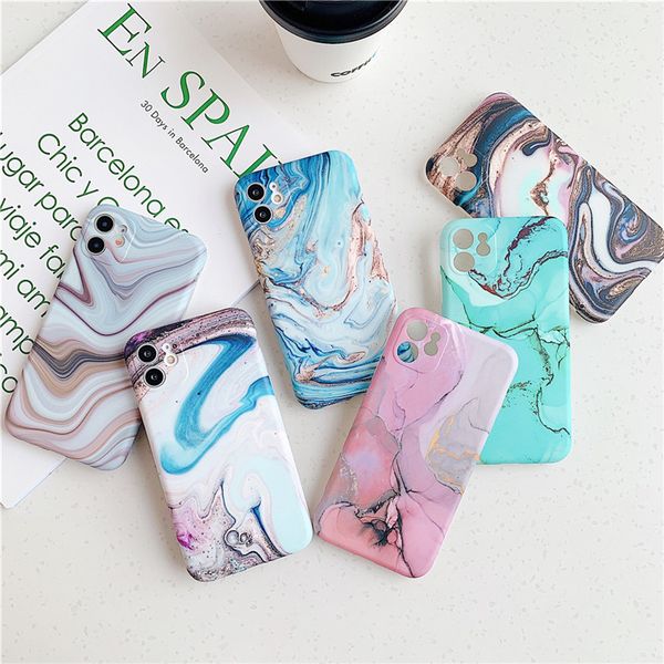 

2020 new matte marble texture stone phone case for iphone 11 11pro max x xr xs max 7 8 plus soft silicone back cover