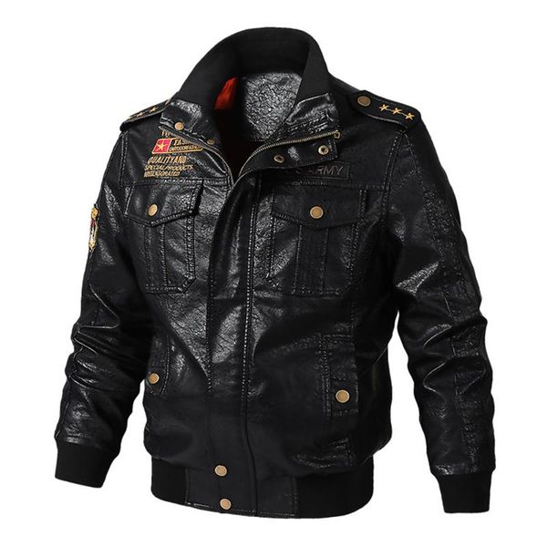 

мотоцикл куртка кожа pu moto кожаная куртка байкер одежда ретро стильное пальто ветрозащитный теплый езда