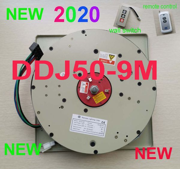 

ddj50-9m wall switch+remote controlled lighting lifter chandelier hoist lamp winch light lifting 110 v-120 v, 220 v-240v
