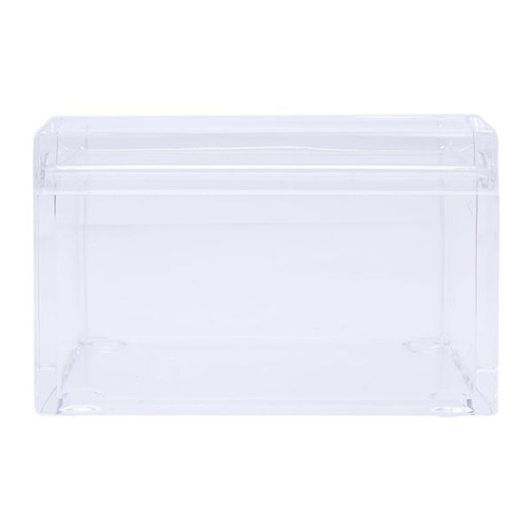 

tea creative cotton for comestic storage box holder popular acrylic pads cover container bag 1pc with clear mbxfd home2001