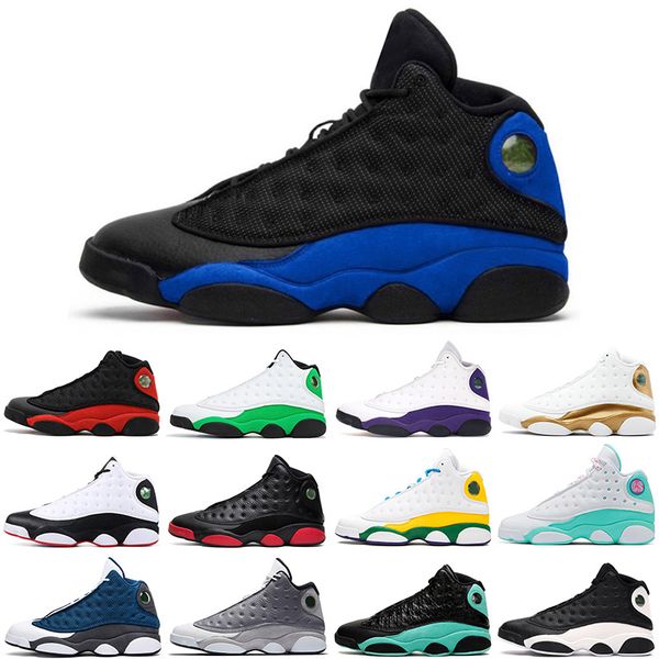 

13 13s new jumpman high men women basketball shoes satin jordan retro soar green hyper royal athletics sports sneakers trainers
