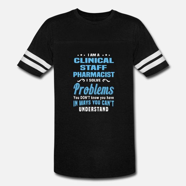 

clinical staff pharmacist t shirt men designs cotton round neck gents graphic comfortable summer style original shirt