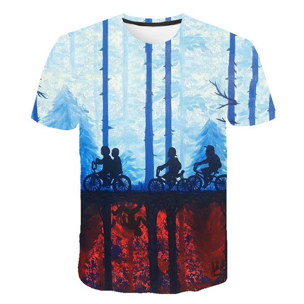 

happy childlike print 3d print shirts graphic hentai horror men clothing