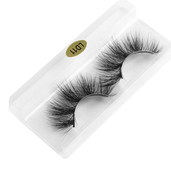 

25mm 100% 3d mink hair fluffy false eyelashes soft handmade natural thick lashes reusable extension eyelash beauty tools