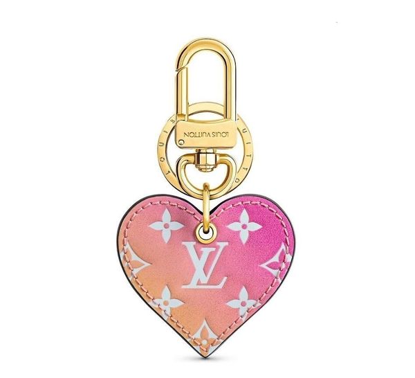 

v862 2019 m67435 love lock heart gradient holders more leather bracelets chromatic bag charm and key holder scarves belts, Silver