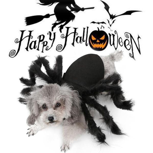 

cat dog halloween spider pet dress up spider wing clothes for puppies cats halloween pet cat dog costumes cute dress @25