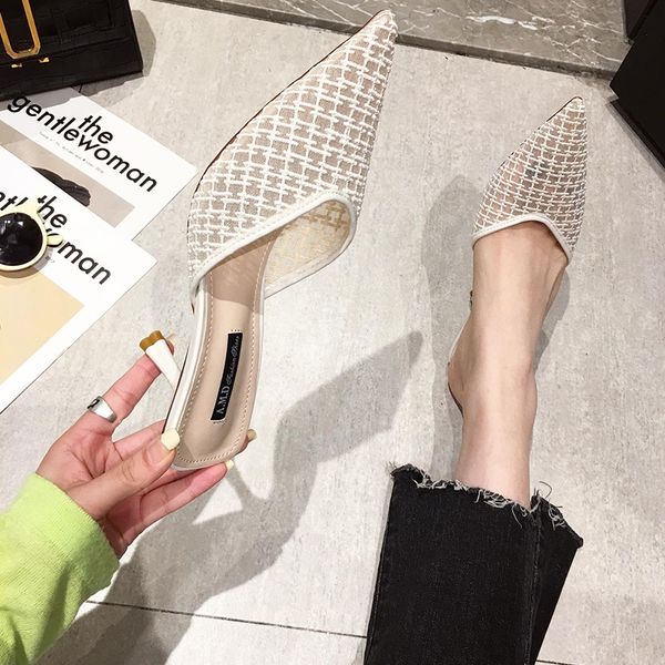 

summer new fashion wild sandals, Black