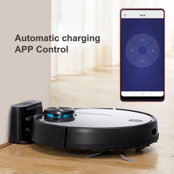 

viomi v2 pro 2 in 1 lds+slam robot vacuum cleaner for home, wet and dry sweep and mop, quiet