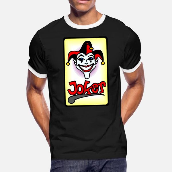 

joker t shirt men design cotton s-3xl pattern fit casual spring autumn pictures shirt