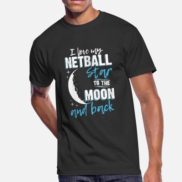 

netball mom to the moon назад тенниска мужчина пользовательского хлопок вокруг шеи фото сумасшедших смешной весна осень тонкой рубашки