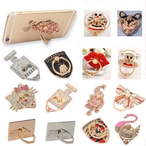

universal ring phone holder unique mix style cell phone holder fashion for iphone 8 7 6s samsung s8 cell phone stand with retail package
