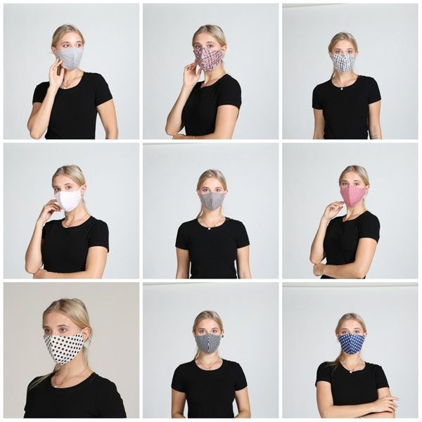 

dustproof respirator reuseable mascarilla washable cloth face masks personality type v hanging ear adjustable dust prevention 4 5wha d2