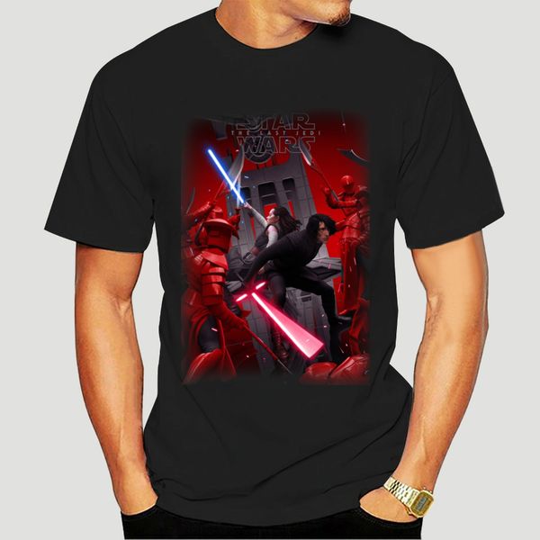

true enemyharajuku streetwear shirt menthe last jedi rey kylo ren t shirt black navy for men w-0986a
