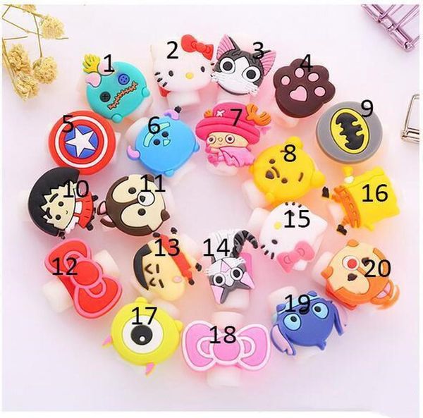 

protector cartoon charging cord usb line phones mobile for data tablets cable headphones cable saver earphone kinds 20 mjhome mujpk