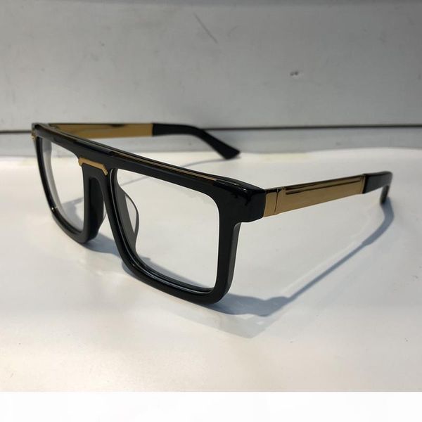 

luxury 0078 glasses for men fashion brand design popular hollow out optical lens cat eye full frame black tortoise silver come with package, White;black