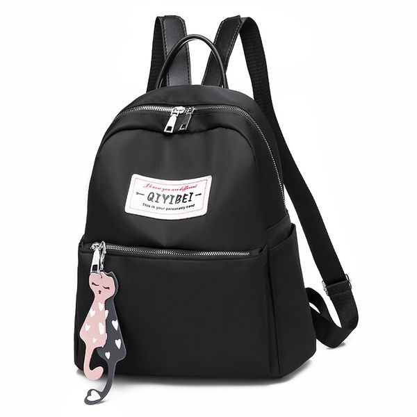 

leather luggage tag2020 backpack womens new korean-style fashion all-match large-capacity oxford cloth bag travel bag womens backpack purse