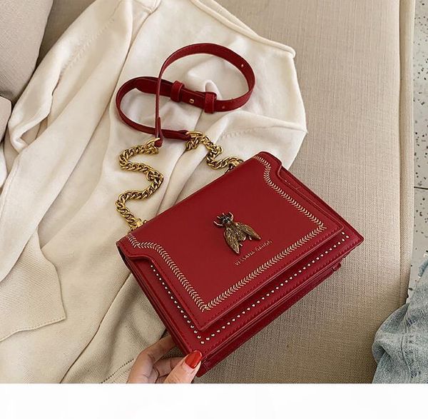 

2020 new fashion chain shoulder bags senior women handbags small flap crossbody bag