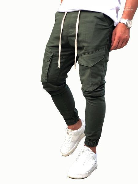 

jogger trousers spring autumn new pants mens hommes pantalones sports casual designer, Black