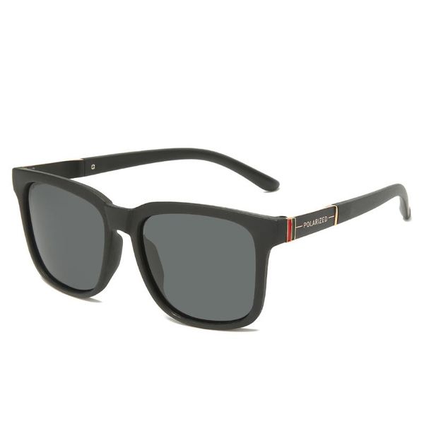 

brand men square polarized sunglasses male coating sunglass vintage driving sun glasses uv400 shades eyewear, White;black