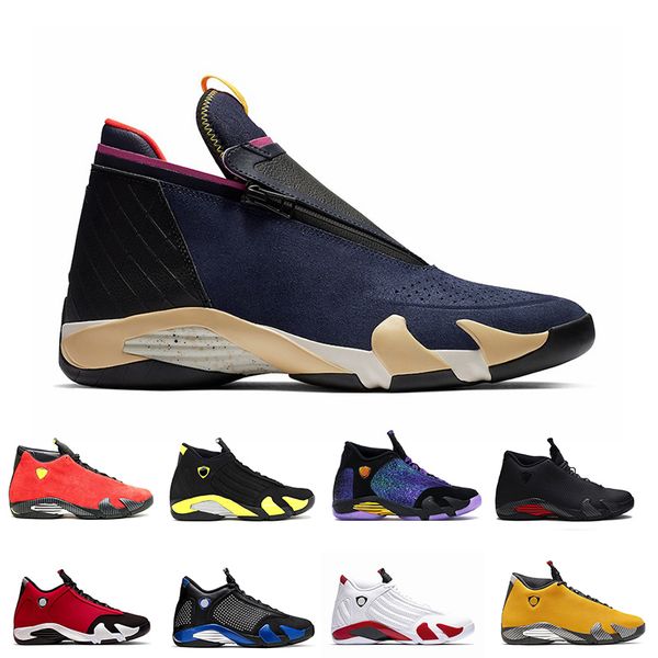 

purple 14 14s basketball shoes for men university gold hyper royal olive mens fashion outdoor comfortable sneakers sports shoes