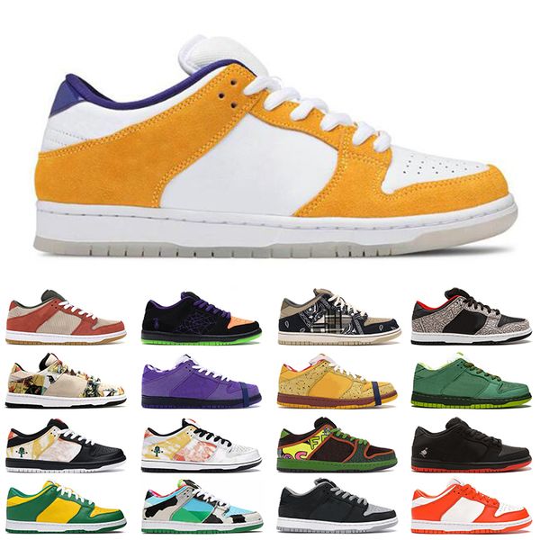 

новое прибытие низкого замочить мужчина, женщина кроссовки laser оранжевого коренастого dunky черного голубь бразилия travis париж mens на о