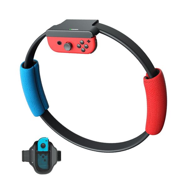 

cgjxs3 in 1 fitness ring leg strap anti -slip grips adventure sport game ring -con grips for nintend switch joy -cons