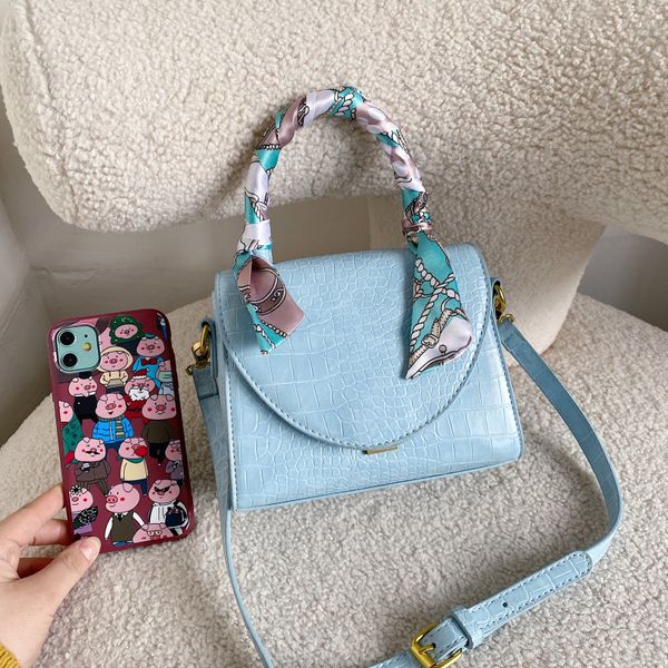 

elegant crocodile pattern ladies hand tote crossbody bags for women 2020 designer scarves messenger shoulder cross body handbags