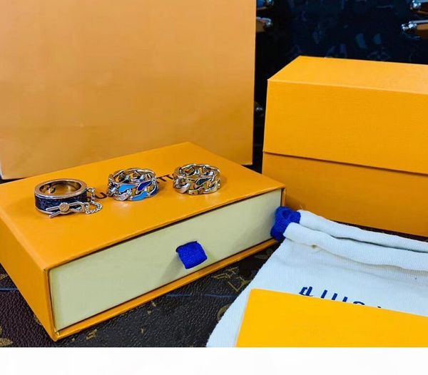 

роскошный высокого качество 316l титан стал кольцом высокого качества гравировки четыре листа цветка цветных эмалей дизайна кольцо люди женщ, Golden;silver