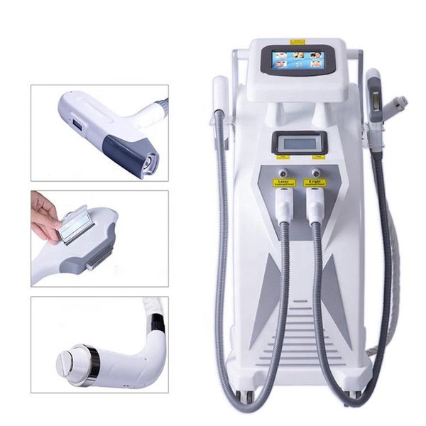 

2020 multifunction 3 in 1 elight ipl opt shr rf nd yag laser tattoo removal laser hair removal machine, Black