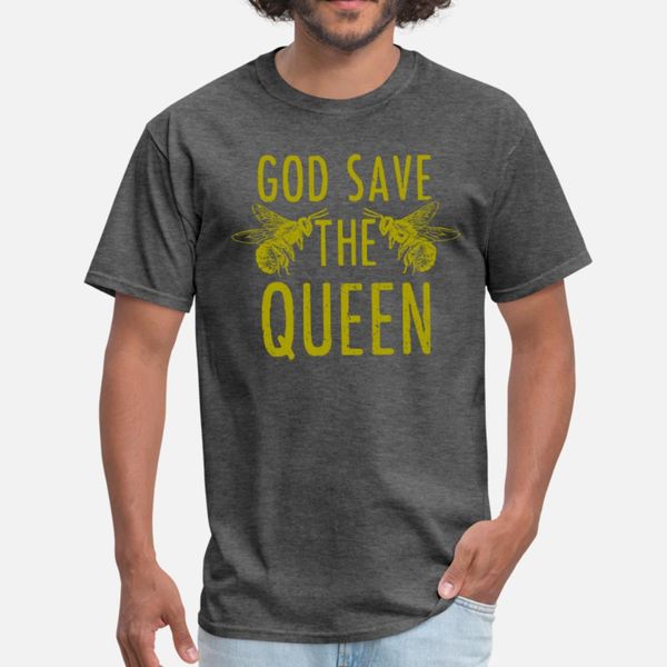 

god save the queen bee beekeeper gift t shirt men custom tee shirt size s-3xl homme famous new style spring autumn unique shirt