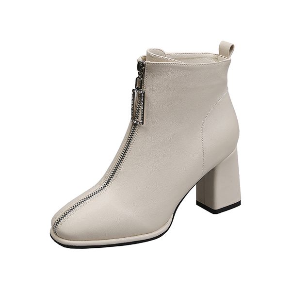 

boots boots-women women's rubber shoes rain booties woman 2020 low heel winter footwear round toe mid-calf mid calf rock, Black