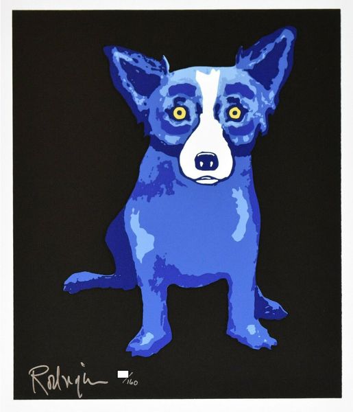 

george rodrigue blue dog home decor handcrafts /hd print oil painting on canvas wall art picture 6019