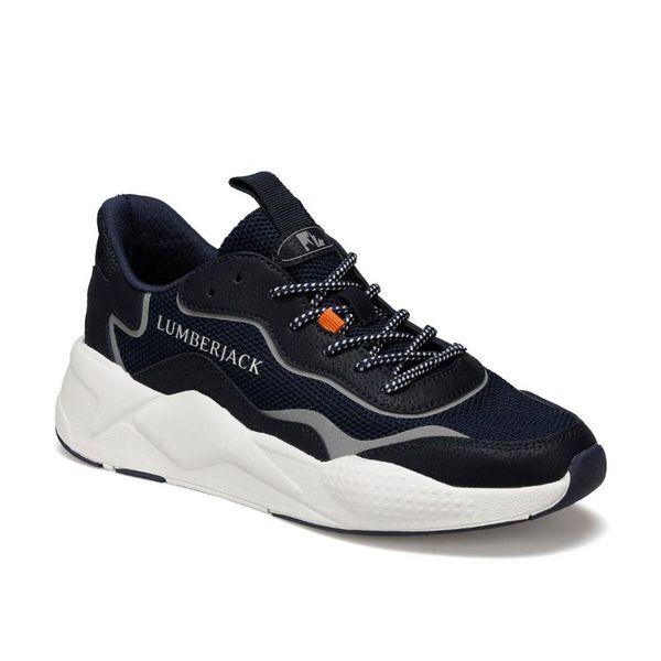 

flo esteban navy blue men 's sports shoes lumberjack