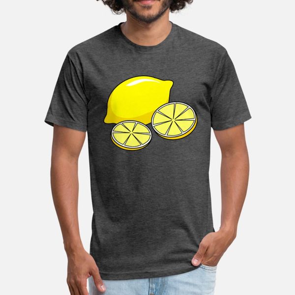 

лимонный t shirt мужчины печати хлопок круглый воротник костюма подарков аутентичные весна unique рубашка