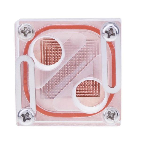 

fans & coolings chipset waterblock computer water cooling acrylic transparent general northbridge block for cpu