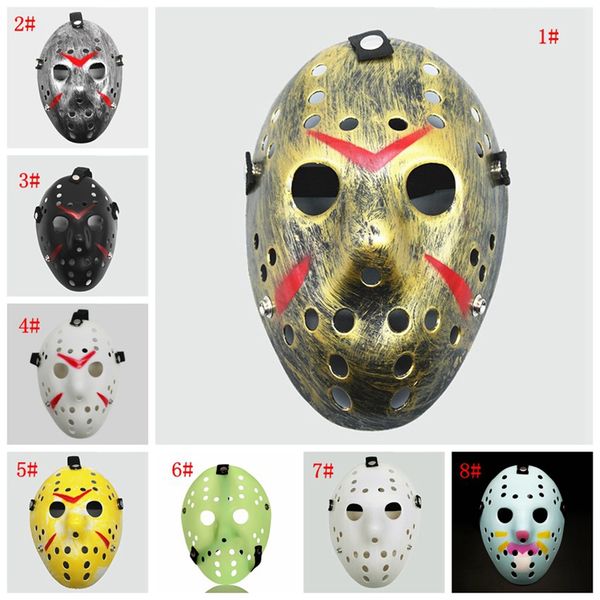 

masquerade masks jason voorhees mask friday the 13th horror movie hockey mask scary halloween costume cosplay plastic party masks dbc bh3963