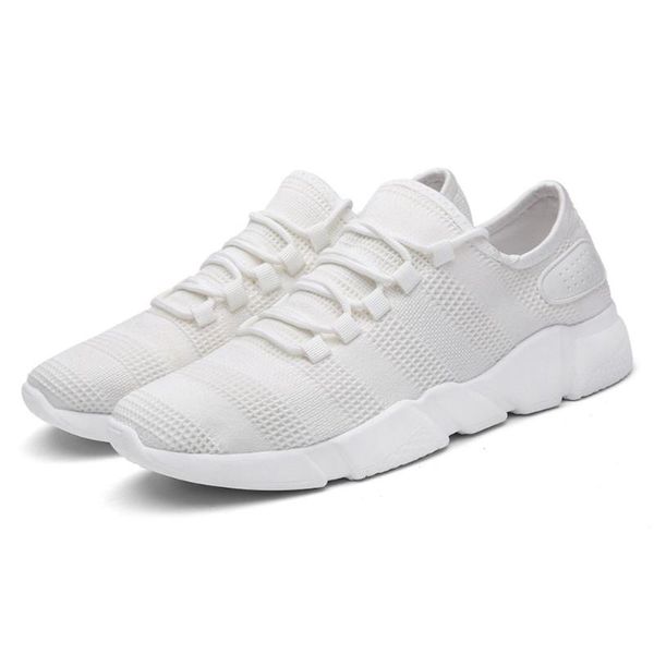 

мода мужчины причинная кроссовки суперлегкость дышащий бег спортивная обувь, Black