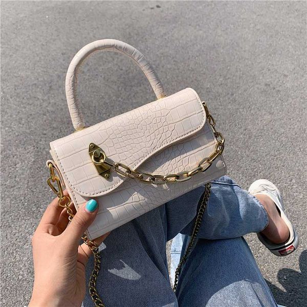 

mini stone pattern pu leather crossbody bags for women 2020 luxury shoulder handbags female travel chain cross body bag