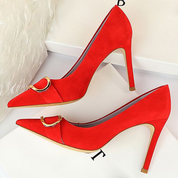 

2020 luxury women 9cm high heels valentine pumps lady scarpins wedding bridal stripper glitter party heels prom fetish red shoes, Black