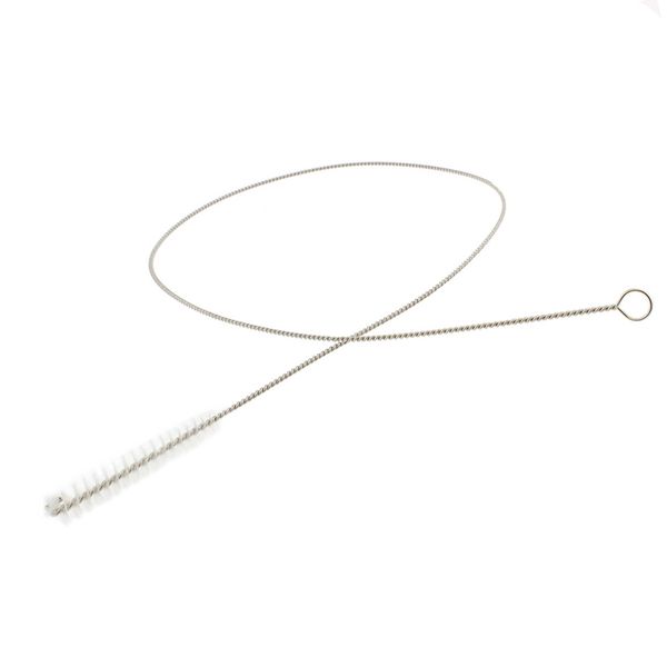 

nylon bristles stainless steel scrub brush long flexible refrigerator cleaning