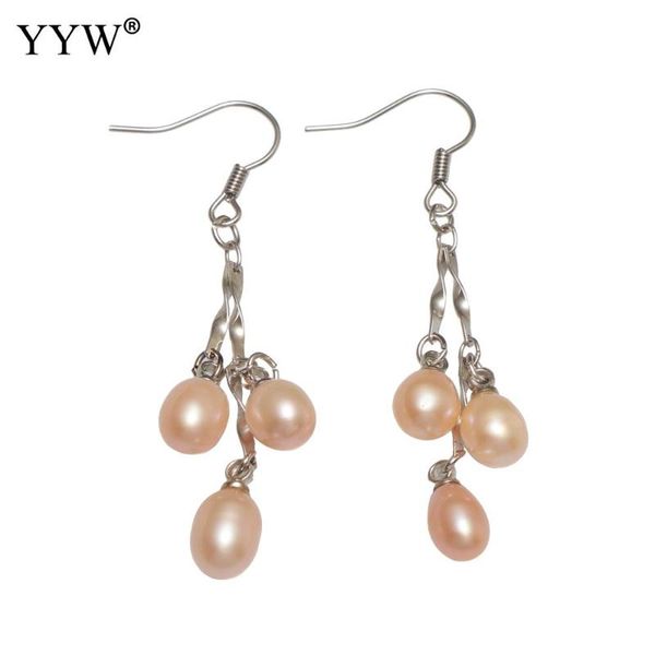

vintage women stud earring round imitation freshwater pearl luxury ear jewerly grace lady personality femme brinco, Golden;silver