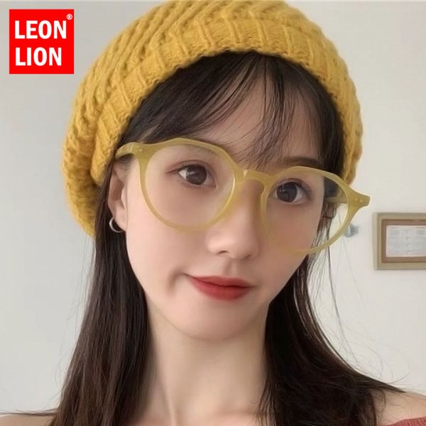 

leonlion feminino vintage sunglasses sunglasses mirror retro women round women designer for glasses brand cwvhb