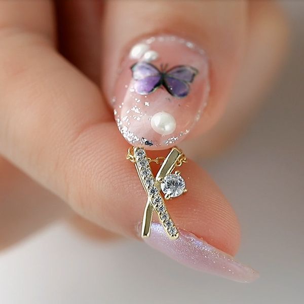 

valentine's day live letter x diamond pendant necklace internet celebrity 925 sterling silver choker jewelry